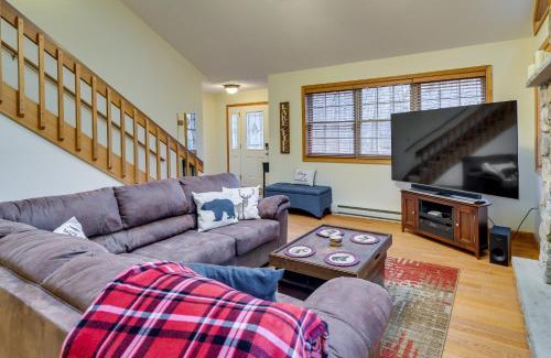 Gouldsboro Casa | Hot Tub and Game Room Cozy Big Bass Lake Home!