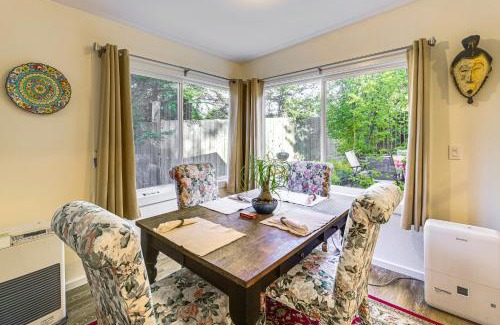 Fort Bragg Casa | Hot Tub and Views Secret Garden Fort Bragg Cabin