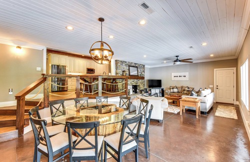 Six Mile Casa | Hot Tub, Dock, Lakefront: Luxe Six Mile Retreat