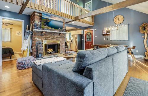 Long Pond Casa | Hot Tub, Fire Pit and Barrel Sauna Poconos Abode
