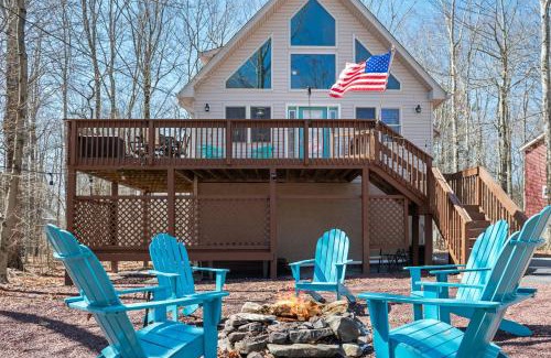 Pocono Lake Chalet De Esquí | Hot Tub Fire-place Game Room Arrowhead Lake