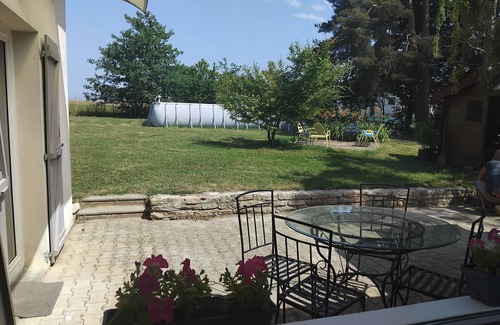 Chevigny-en-Valiere Casa | House 2.4.6 persons with swimming pool, petanque court near Beaune Vignoble