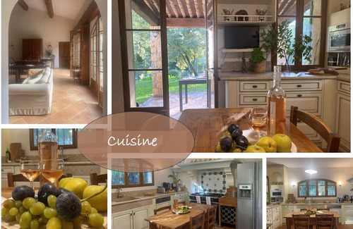 Montauroux Casa | HOUSE 260 m2, 5***** CLIMATIZED, 5 BEDROOMS, 6 BATHROOMS, HEATED SWIMMING POOL,