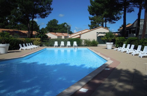La Palmyre Casa | PALMYRE-House 3 habitaciones, jardín privado 4pers, bosque de pinos, parque compartido de la piscina. sé