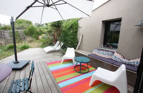 La Montagne Casa | Casa 6 pers piscina, cerca de Nantes, Loire, a 30 min playas