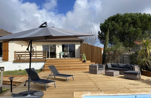 Biscarrosse Casa | House 8/10 pers with swimming pool