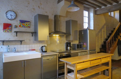 Mamers Cabaña | Casa rural "4 épis": 3 dormitorios y 3 baños, jardín. Cerca de la piscina. 2 horas de París