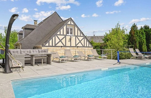 Saint-Arnoult Apartamento | House Deauville – Stylish Villa w/ Pool & BBQ