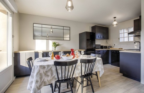 Deauville City Centre Casa | House Domaine de Clairefontaine with bicycle swimming pool tennis