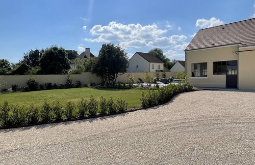 Bligny-les-Beaune Casa | Casa-Exclusivo-Baño en la habitacion-Vista a la Piscina