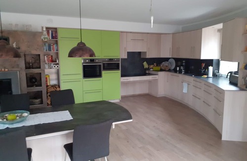 Wendisch Rietz Casa | Casa-Familiar-Baño para personas con movilidad reducida-vista al canal-Haus K...