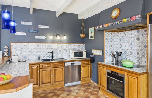 Plomeur Chalet De Esquí | Casa para 10 personas con gran exterior