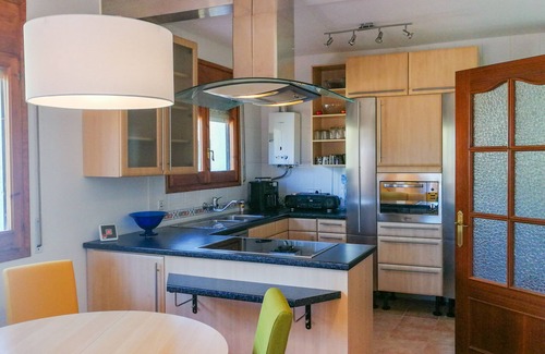 Vidreres Casa | Casa para 6 personas, gran piscina de agua salada, jardín, a 6 km de Lloret, cercada