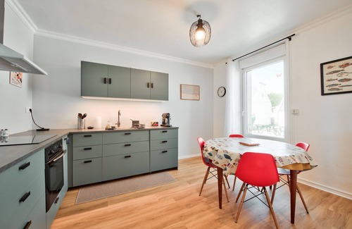 Plouguerneau Chalet De Esquí | Casa para 8 en el centro de Plouguerneau