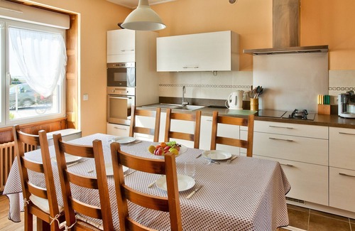 Penmarch Chalet De Esquí | Casa para 8, vista al mar y piscina, Penmarch
