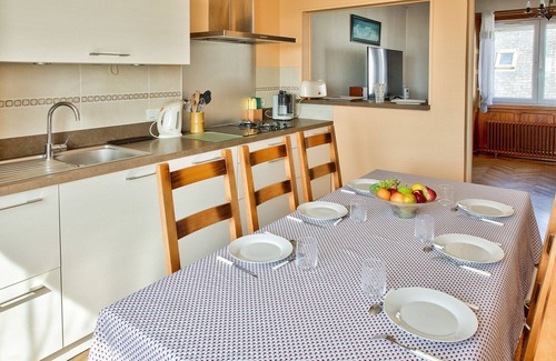 Penmarch Chalet De Esquí | Casa para 8, vista al mar y piscina, Penmarch