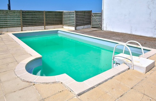 Penmarch Chalet De Esquí | Casa para 8, vista al mar y piscina, Penmarch