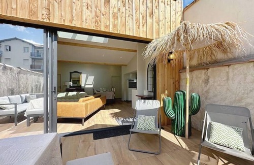 Saint-Georges-de-Didonne Casa | House 100m from the beach and town center
