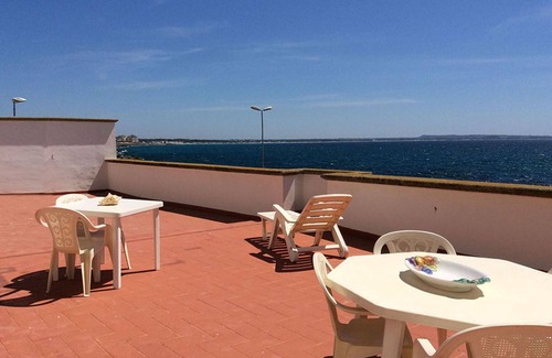 Gallipoli Casa | Casa en el centro de Gallipoli, con una hermosa terraza con vistas al mar