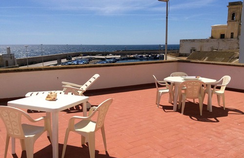 Gallipoli Casa | Casa en el centro de Gallipoli, con una hermosa terraza con vistas al mar