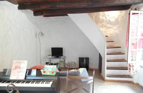 Olargues Casa | Apartamento 'Maison Dans Village Médiéval' con Wi-Fi