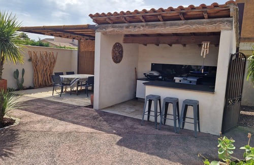 Graveson Casa | casa en provenza entre Saint Remy y Aviñón con piscina para 6 personas