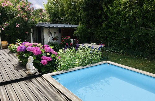 Roseraie Casa | Casa en Toulouse con jardín y piscina cerca del centro (metro jardín de rosas)