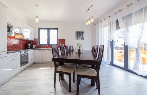 gmina Wolin Casa | House KATAMARAN Baltic Sea Sea view Garden Terrace Barbecue W-Lan Playground Fishing