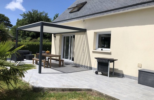 Quimper Casa | Casa entre la ciudad y el campo, y tranquilo jardín, cerca de las playas