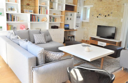 Saint-Regnobert-de-la-Cote-de-Nacre Casa | Casa de carácter 100m mar, 8pers