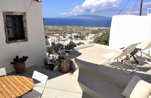 Finikia Casa | Casa de los siete barcos Casa tradicional con vista al mar Egeo