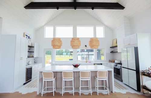 Town of Delaware Casa | House on the Hill: Modern Retreat with Pool, Sauna, Hot Tub + Fire Pit