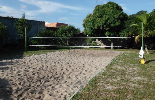 Praia da Vila Casa | Casa rodeada porche, 4 dormitorios, piscina, barbacoa y pista de voleibol