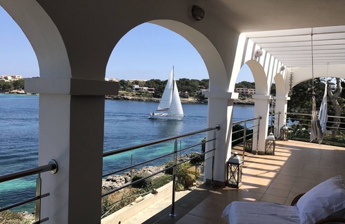 Portocolom Chalet De Esquí | Casa en 1ª linea del mar con maravillosas vistas
