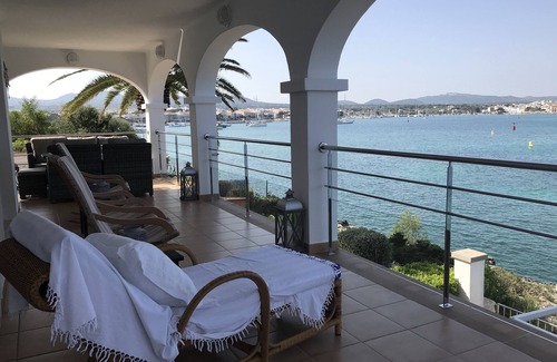 Portocolom Chalet De Esquí | Casa en 1ª linea del mar con maravillosas vistas