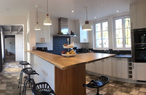 Saint-Genest-de-Bauzon Casa | House with swimming pool in a quiet location with uninterrupted view between Joyeuse and Les Vans