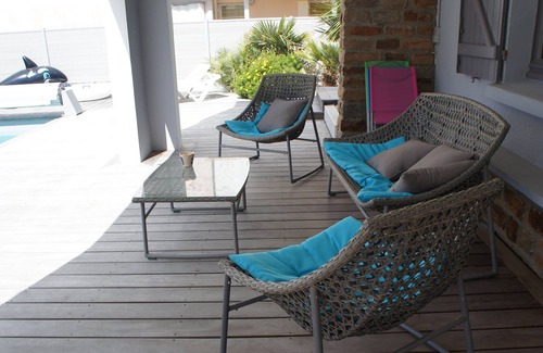 Saint-Brevin-l'Ocean Casa | Casa con piscina climatizada, playa y tiendas a pie