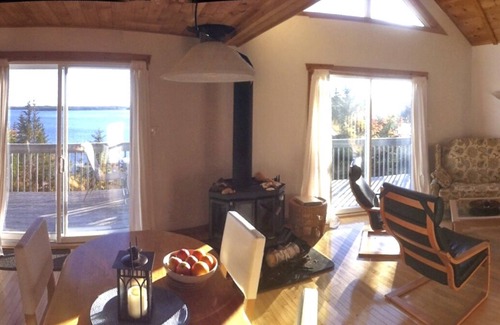 Walkerville Casa | impresionante panorámica villa de 180 °, de madera en la playa del Atlántico (si es necesario Steg)
