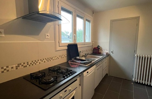 Monplaisir Casa | Casa con jardín cerca del centro de Angers