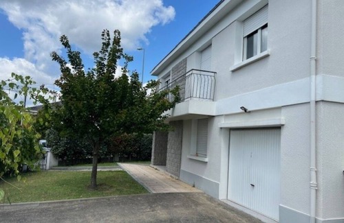 Monplaisir Casa | Casa con jardín cerca del centro de Angers