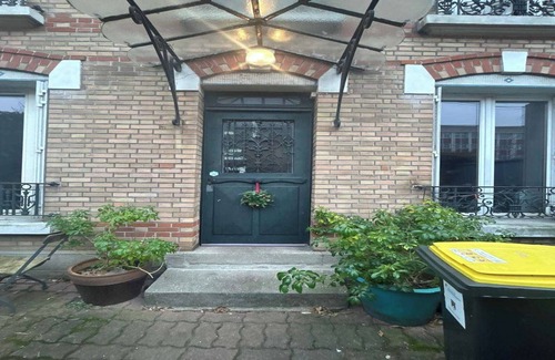 Asnieres-sur-Seine Apartamento | Casa con jardín - 4BR-7P- Asnières-sur-Seine