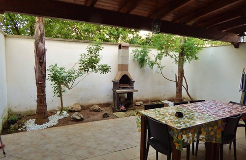 Torre dell'Orso Apartamento | House with garden, pool, equipped with every comfort - residence Solemar