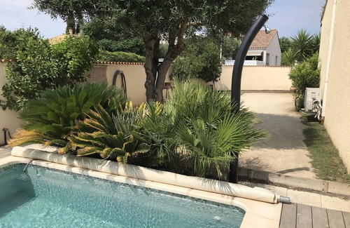 Agde Casa | Casa con jardín y piscina cerca de CAP D'AGDE