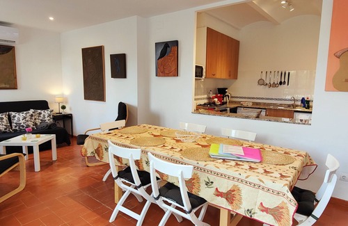 La Fosca Casa | Casa con jardín a 40 metros de la playa de arena fina de la Fosca.