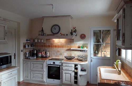 Lussan Casa | House with heated pool and superb view of Lussan