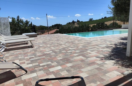 Buseto Palizzolo Casa | House with infinity pool in the hills near the sea and Trapani