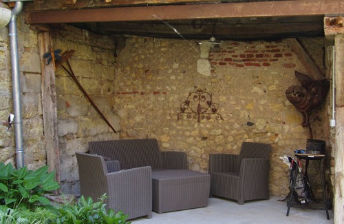 Amboise Casa | Casa con patio interior, de 2 a 4 camas, a 2 pasos del castillo de Amboise.