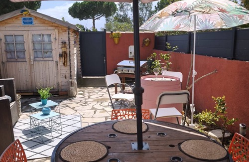 Saint-Cyprien Plage Chalet De Esquí | ¡Casa con gran terraza cerca del puerto! à St Cyprien