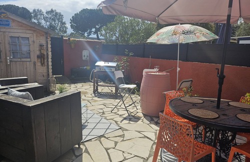 Saint-Cyprien Plage Chalet De Esquí | ¡Casa con gran terraza cerca del puerto! à St Cyprien