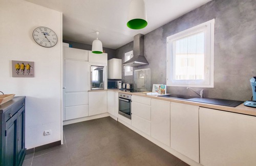 Saint-Martin-de-Re Chalet De Esquí | Casa con piscina para 4 adultos y 2 niños